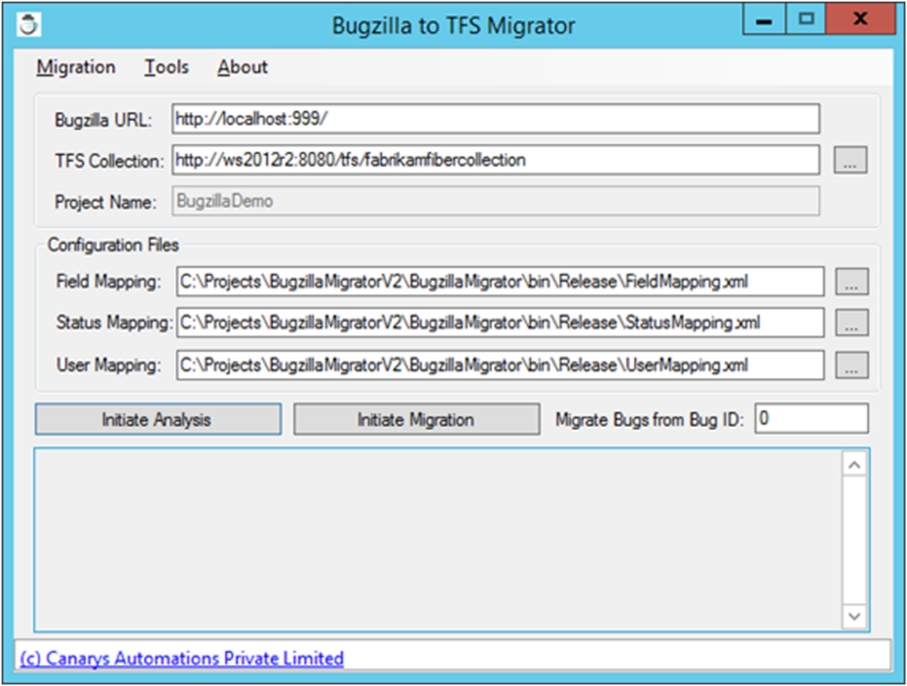 Top-notch Bugzilla to TFS Transition