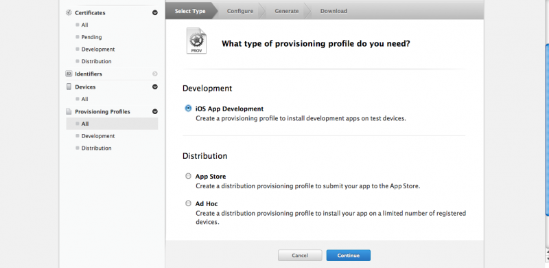 ios development 
