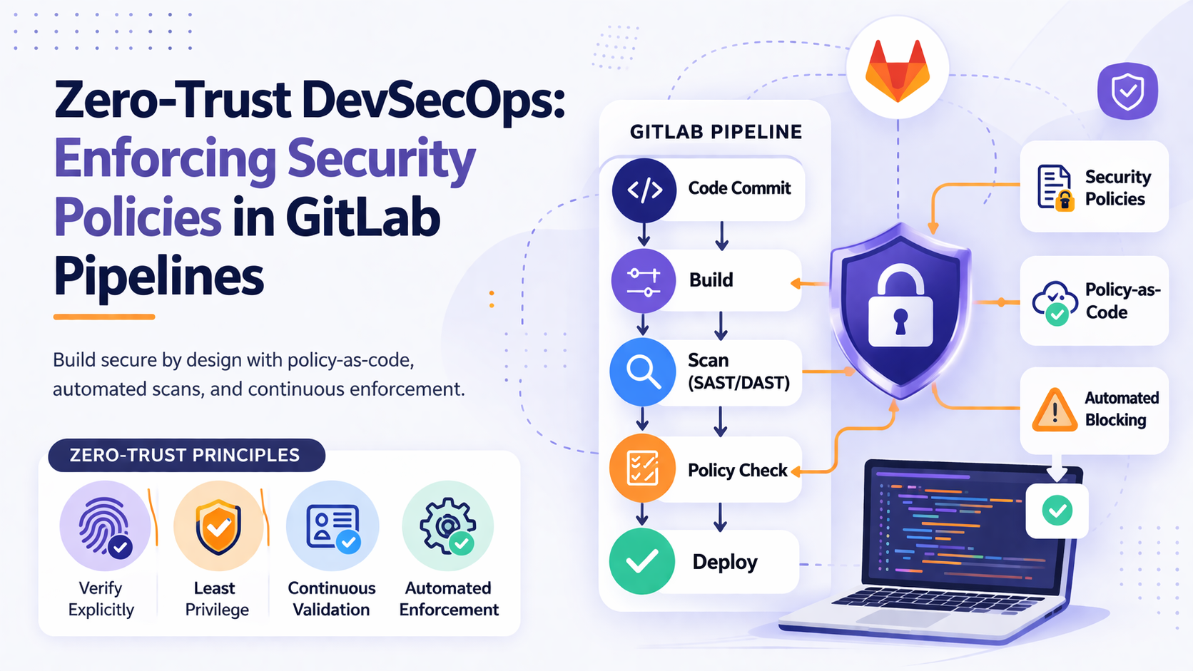 Zero-Trust DevSecOps: Enforcing Security Policies in GitLab Pipelines ...